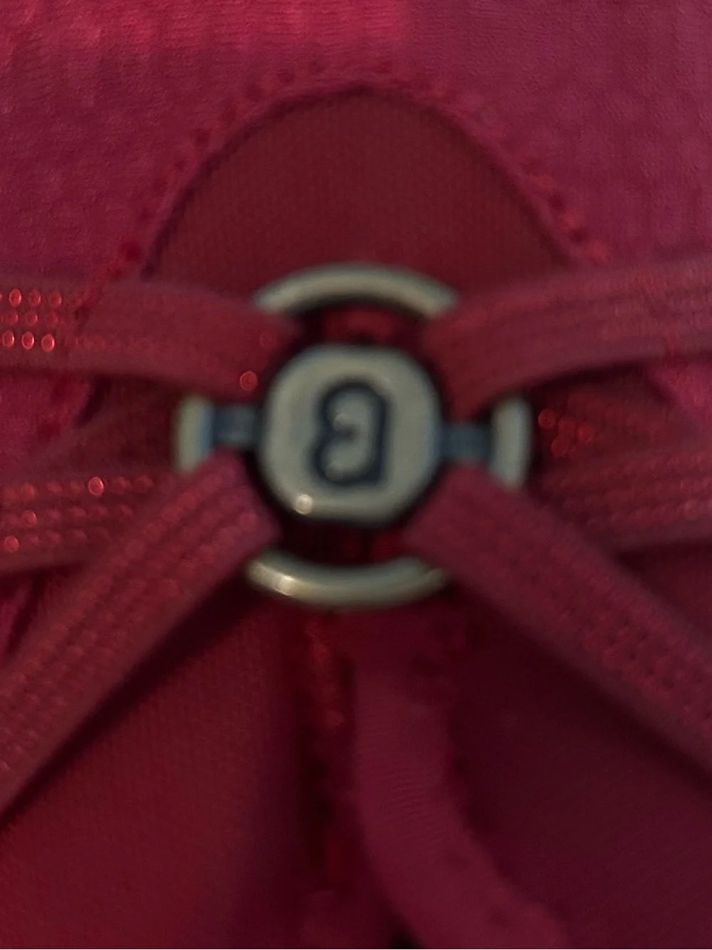 Bzees Women's Niche Slip-On Sneakers in Merlot Red with Gold Logo Accent 8.5